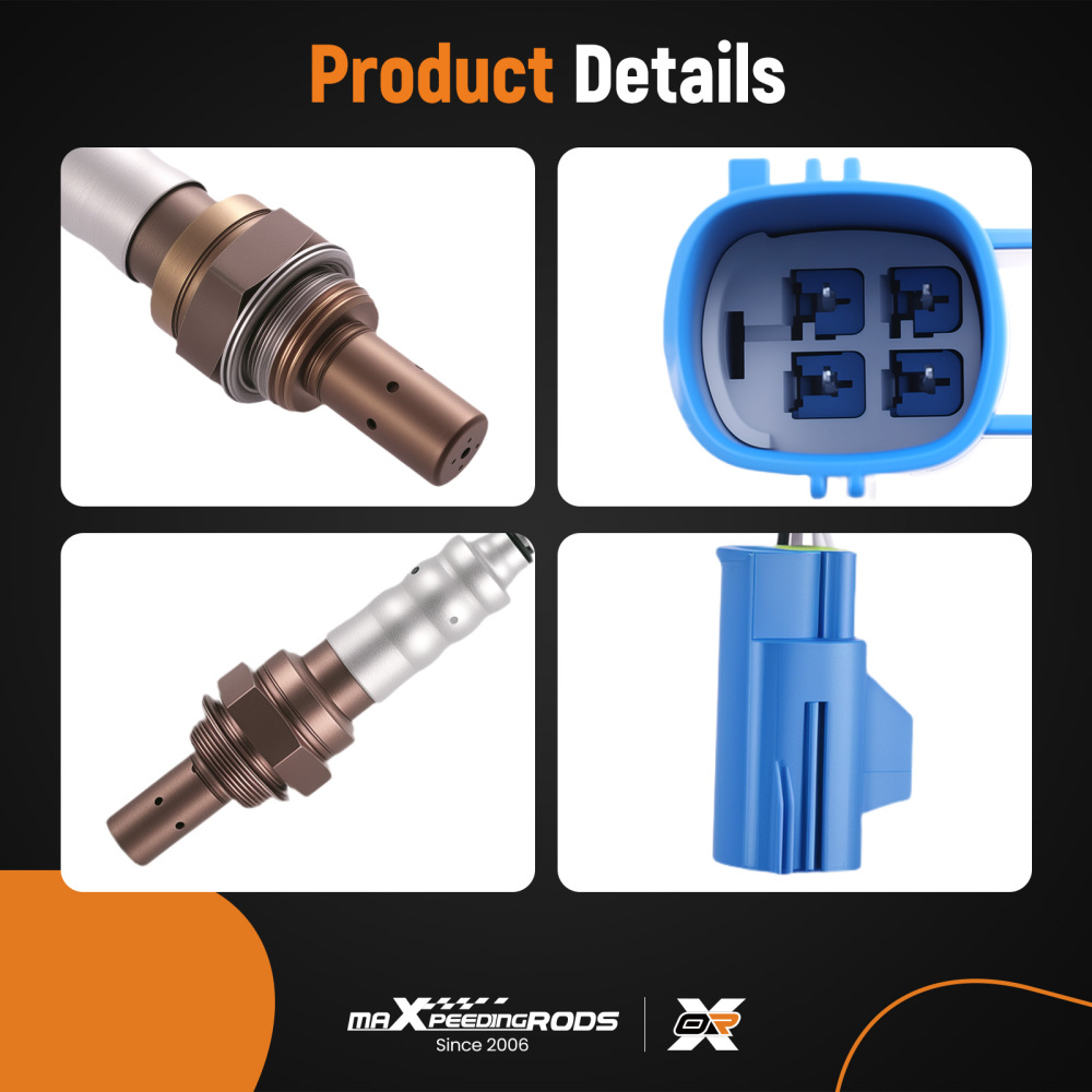 2PC Up+Down Oxygen Sensors compatible for Ford Focus 2.0L 2006-2011 2344107 2344370