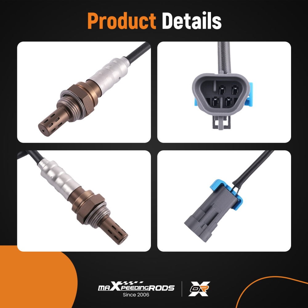 2PC Oxygen O2 Sensor Upstream Downstream compatible for Isuzu I-280 2.8L I-350 3.5L 2006