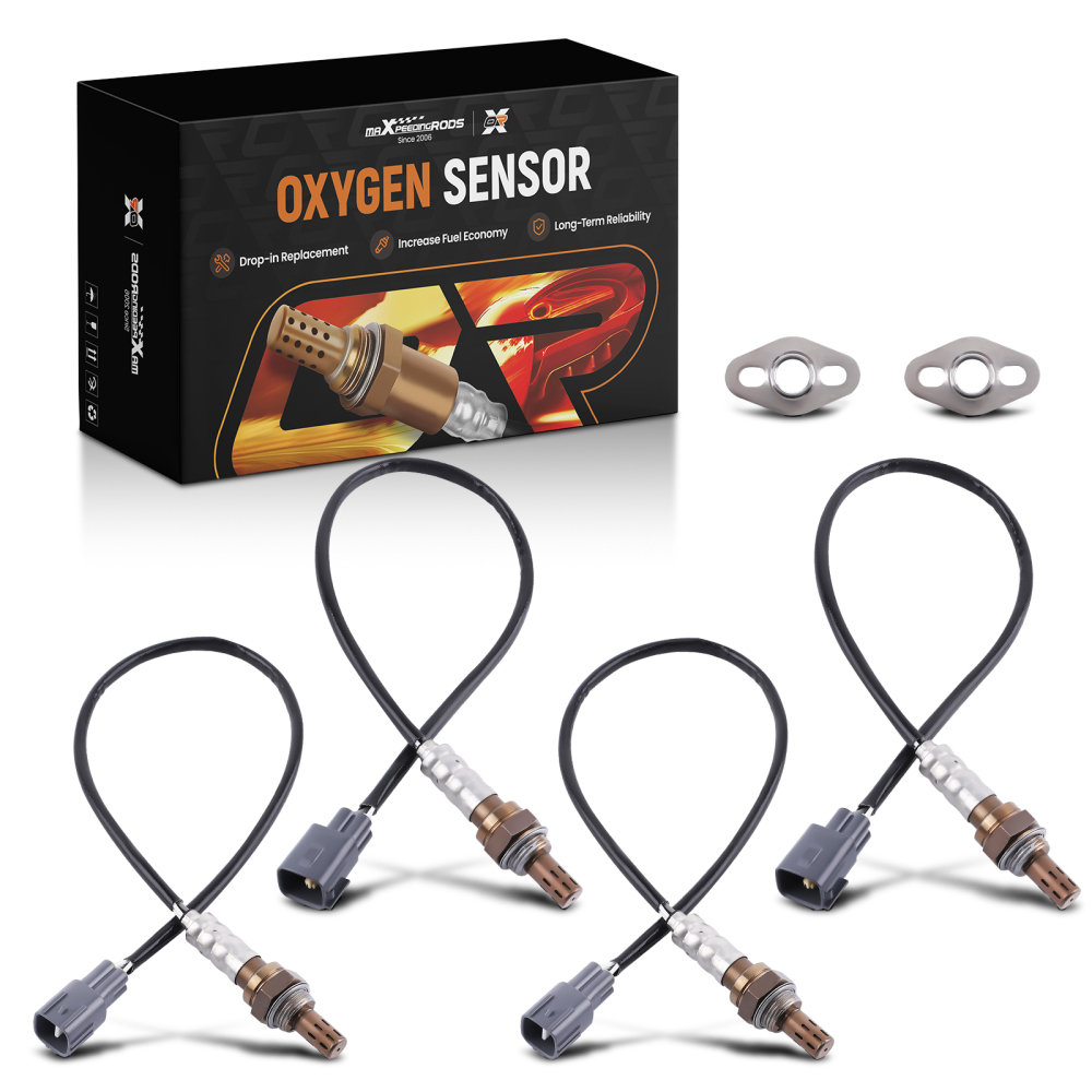 4pc Oxygen Sensor compatible for Toyota Sequoia SR5 4.7L 4WD 2001-2004 234-4161 ES20072