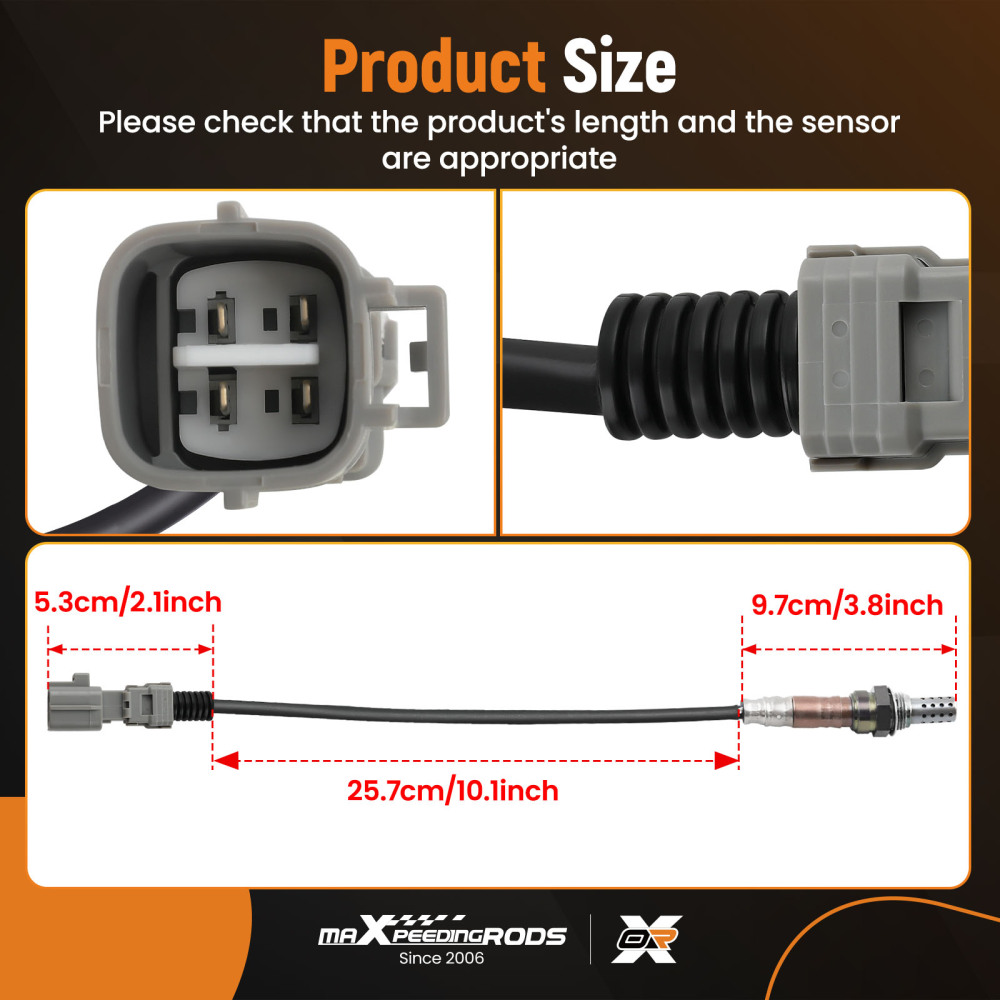 Downstream Oxygen Sensor compatible for Toyota Highlander V6-3.3 Downstream 2004-2007