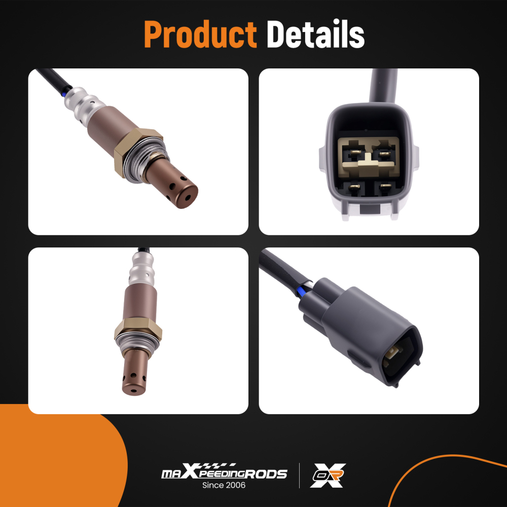 2PC O2 Oxygen Sensor Up+Down compatible for Toyota Corolla Matrix 1.8L 03-04 89465-13030