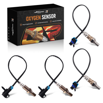 4x Oxygen O2 Sensor UP+Down compatible for Chevrolet Express compatible for GMC Savana1500 2500 3500