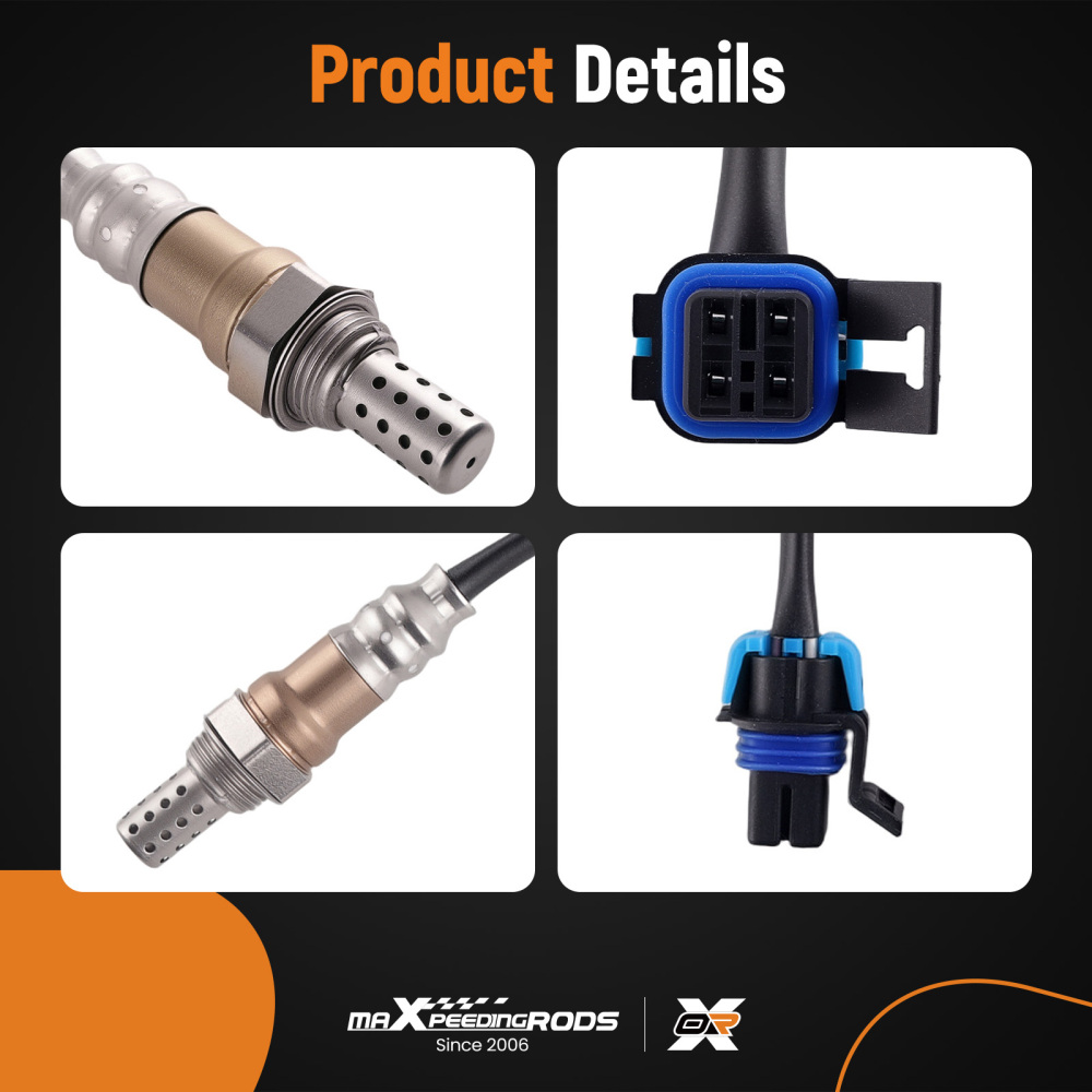 4x Oxygen O2 Sensor UP+Down compatible for Chevrolet Express compatible for GMC Savana1500 2500 3500