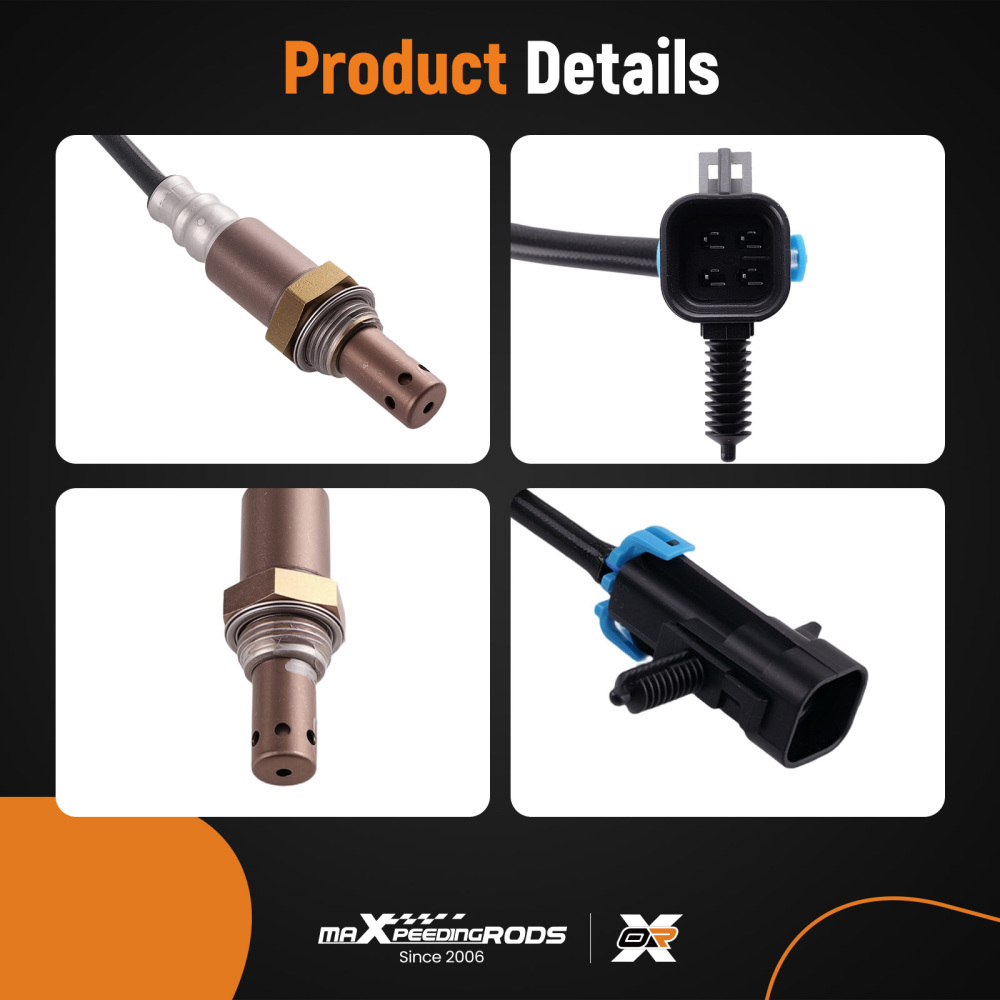 4x Oxygen O2 Sensor UP+Down compatible for Chevrolet Express compatible for GMC Savana1500 2500 3500