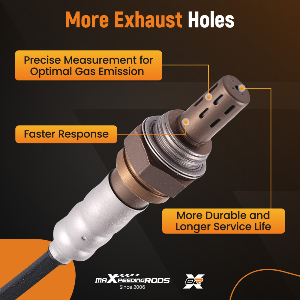 Set of 2 O2 Sensors Up+Down compatible for Isuzu Ascender/Compatible for Saab 9-7X 4.2L L6 07-09 234-4331