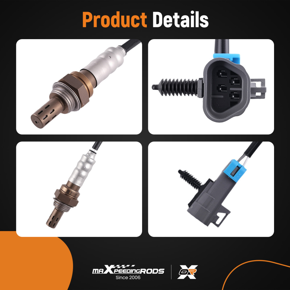 Set of 2 O2 Sensors Up+Down compatible for Isuzu Ascender/Compatible for Saab 9-7X 4.2L L6 07-09 234-4331