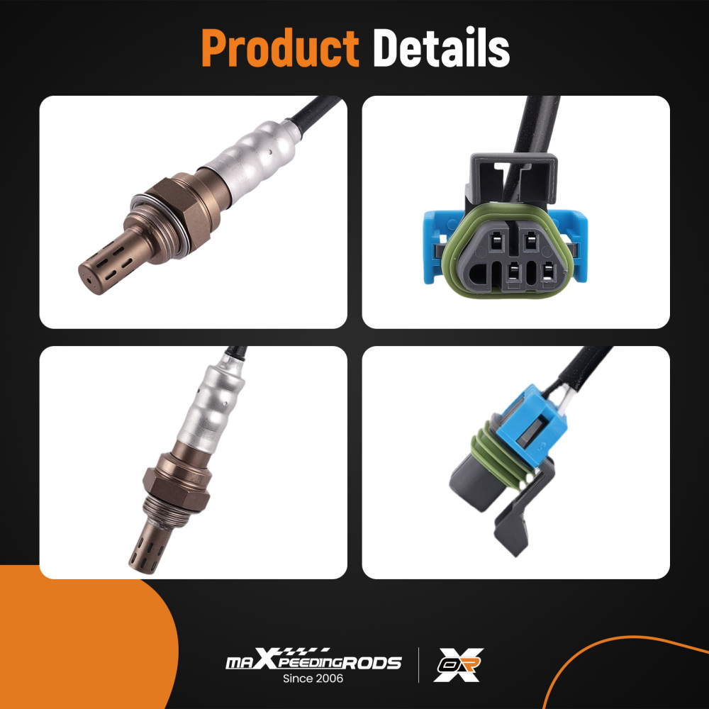 Set of 2 O2 Sensors Up+Down compatible for Isuzu Ascender/Compatible for Saab 9-7X 4.2L L6 07-09 234-4331