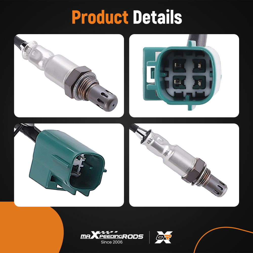 4PCS Upstream Downstream Oxygen Sensor compatible for Nissan NV1500 NV2500 NV3500 2012-19