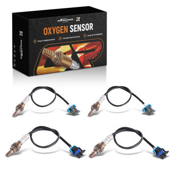 4PCS Oxygen O2 Sensor compatible for Chevrolet Avalanche 1500 compatible for GMC Sierra 1500 5.3L 234-4337