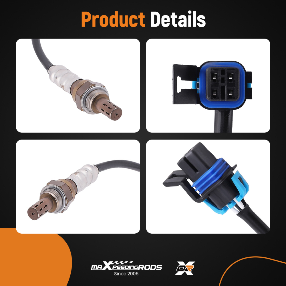 4PCS Oxygen O2 Sensor compatible for Chevrolet Avalanche 1500 compatible for GMC Sierra 1500 5.3L 234-4337