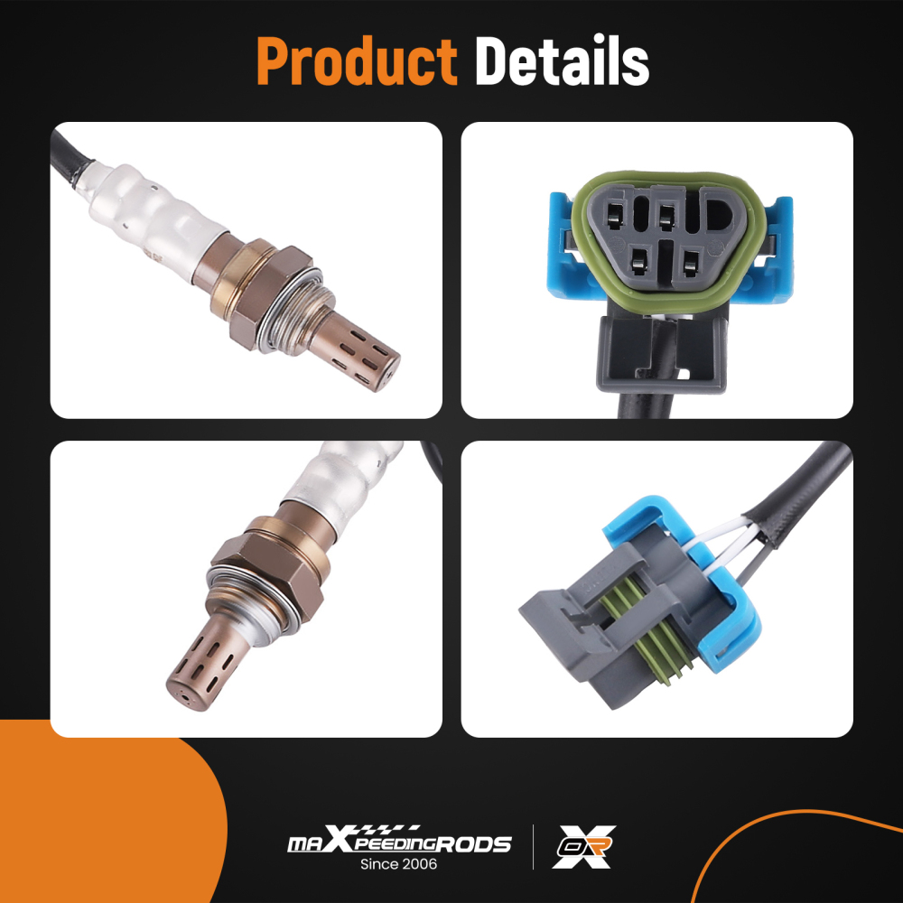 4PCS Oxygen O2 Sensor compatible for Chevrolet Avalanche 1500 compatible for GMC Sierra 1500 5.3L 234-4337