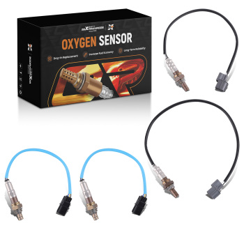 4X Oxygen Sensor Up+Down compatible for Honda Odyssey 3.5L V6 2007-20102345053 234-4355