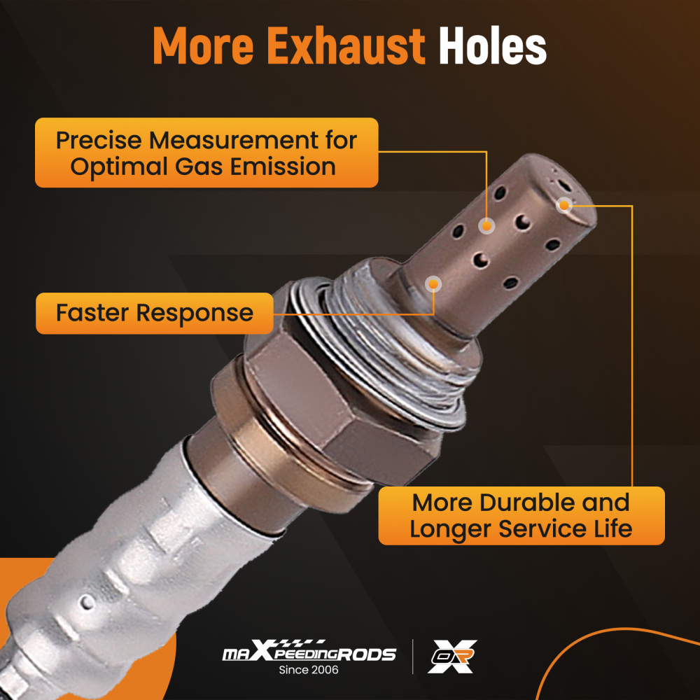 4X Oxygen Sensor Up+Down compatible for Honda Odyssey 3.5L V6 2007-20102345053 234-4355