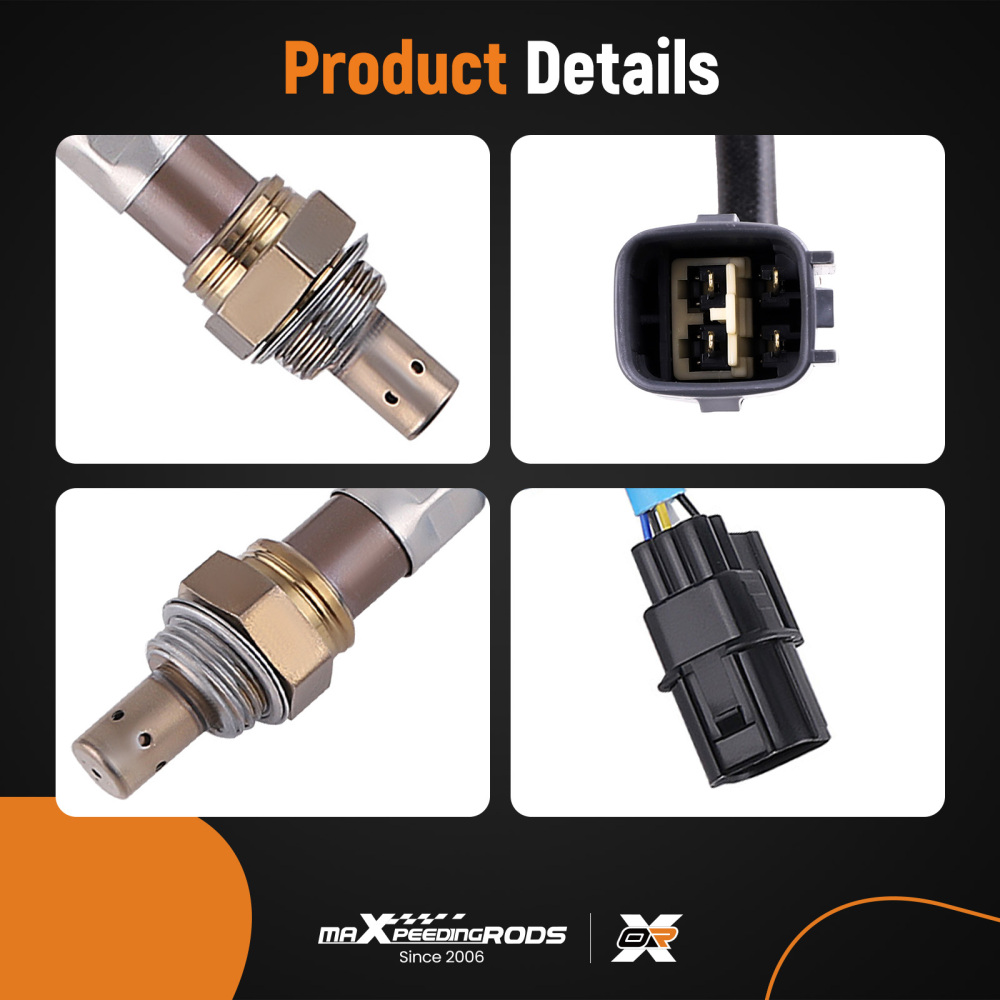 4X Oxygen Sensor Up+Down compatible for Honda Odyssey 3.5L V6 2007-20102345053 234-4355