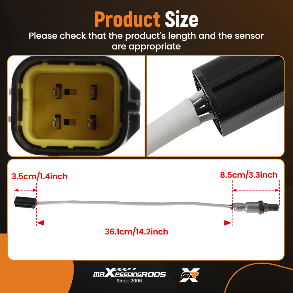 Downstream O2 Oxygen Sensor compatible for Nissan Altima Maxima Murano 350Z 370Z 234-4380