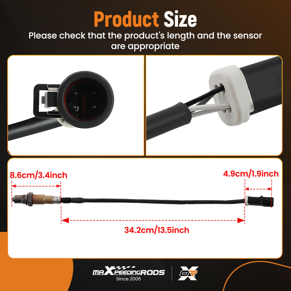 New Oxygen Sensor O2 Up/downstream 234-4401 compatible for Ford F-150 compatible for Lincoln Mazda Mercury