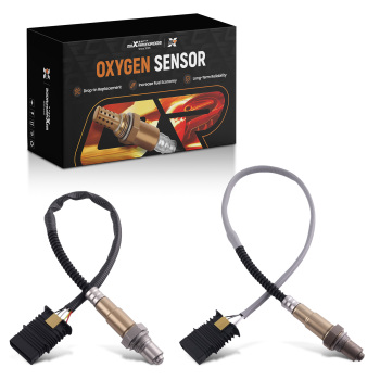 2PC O2 Oxygen Sensor Up+Downstream compatible for BMW 328i 320i X3 2012-2016 11787589121