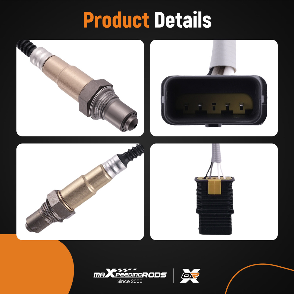 2PC O2 Oxygen Sensor Up+Downstream compatible for BMW 328i 320i X3 2012-2016 11787589121