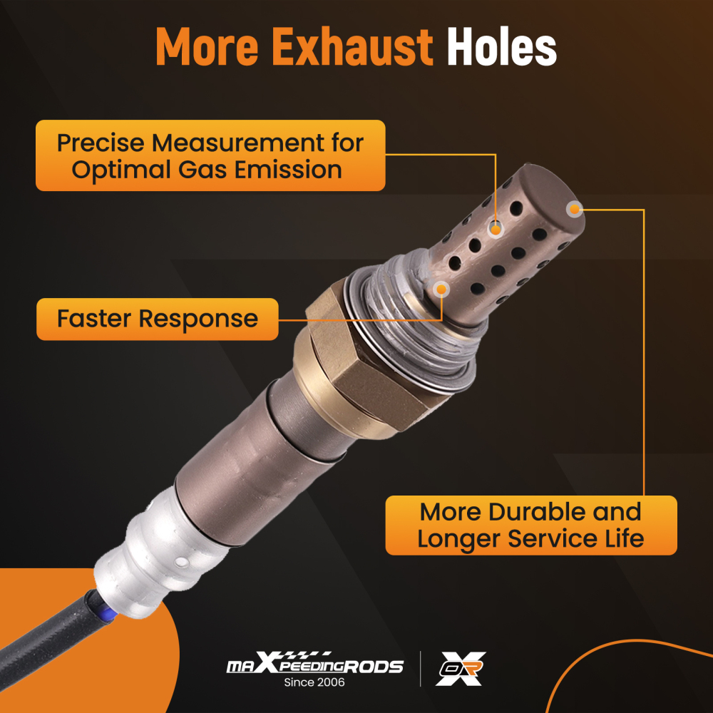 Set of 2 Oxygen Sensors FrontRear compatible for Honda Prelude 2.2L 1997-2001 234-4621