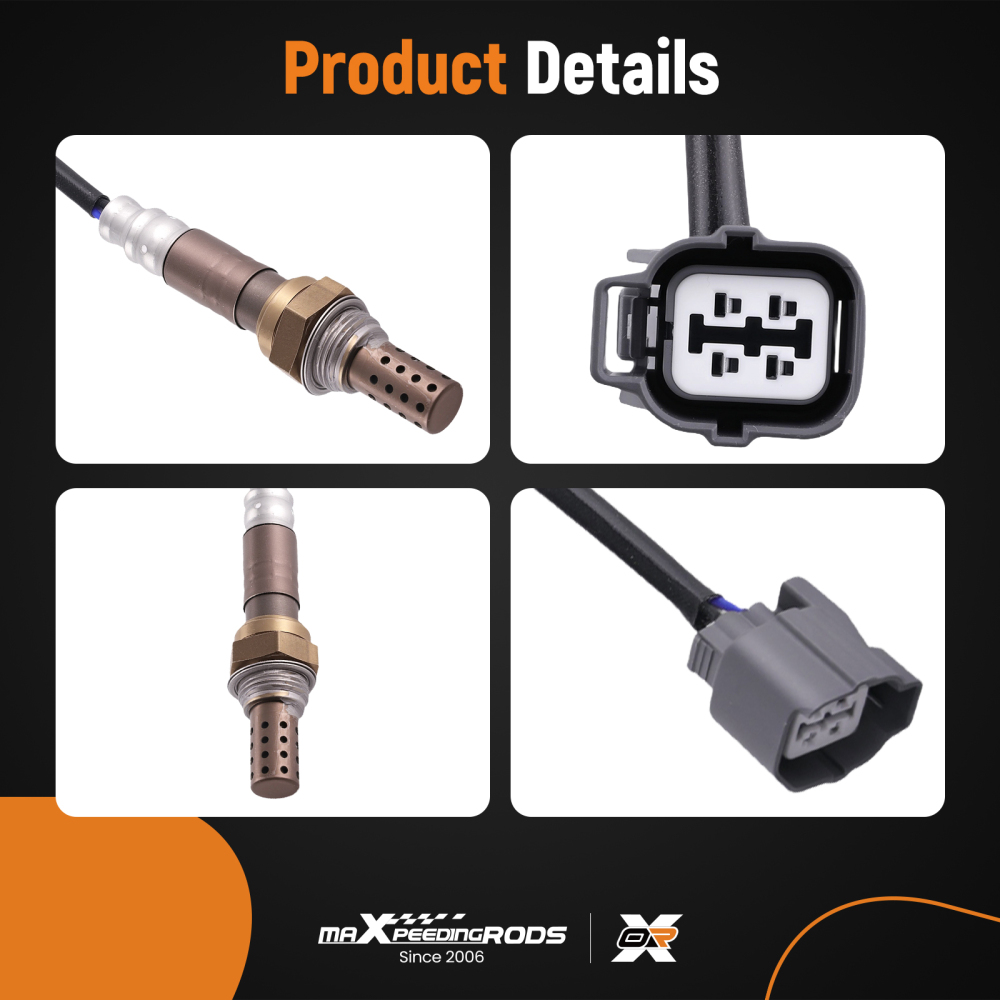 Set of 2 Oxygen Sensors FrontRear compatible for Honda Prelude 2.2L 1997-2001 234-4621