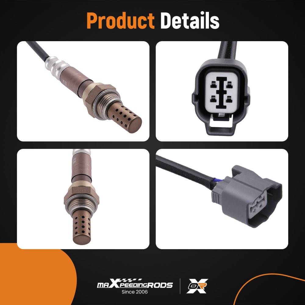 Set of 2 Oxygen Sensors FrontRear compatible for Honda Prelude 2.2L 1997-2001 234-4621