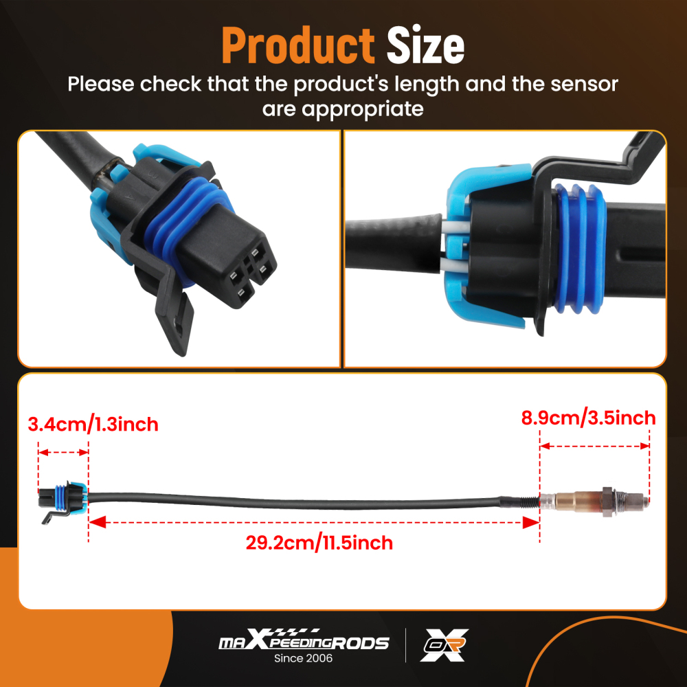 Up Downstream Oxygen Sensor compatible for Cadillac Cts Srx Sts Camaro 2010-2011 234-4818