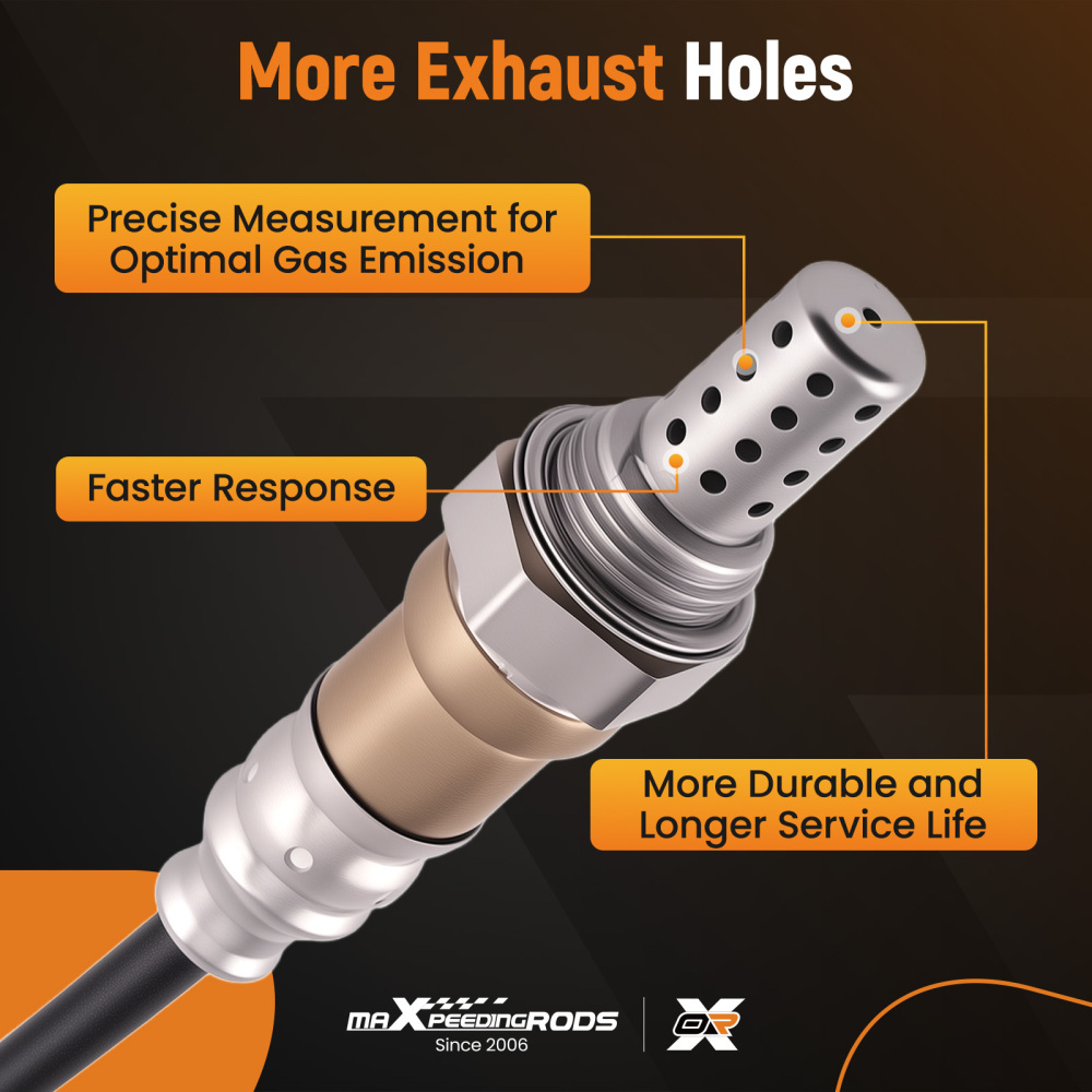 Set of 4 O2 Sensors Up+Down compatible for Mercedes CL55 AMG 5.5L V8 Supercharged 2003-2006