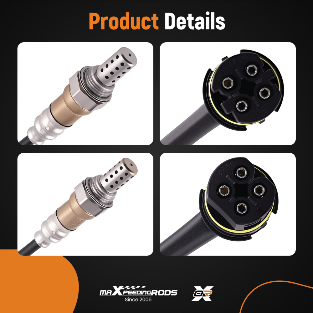 Set of 4 O2 Sensors Up+Down compatible for Mercedes CL55 AMG 5.5L V8 Supercharged 2003-2006
