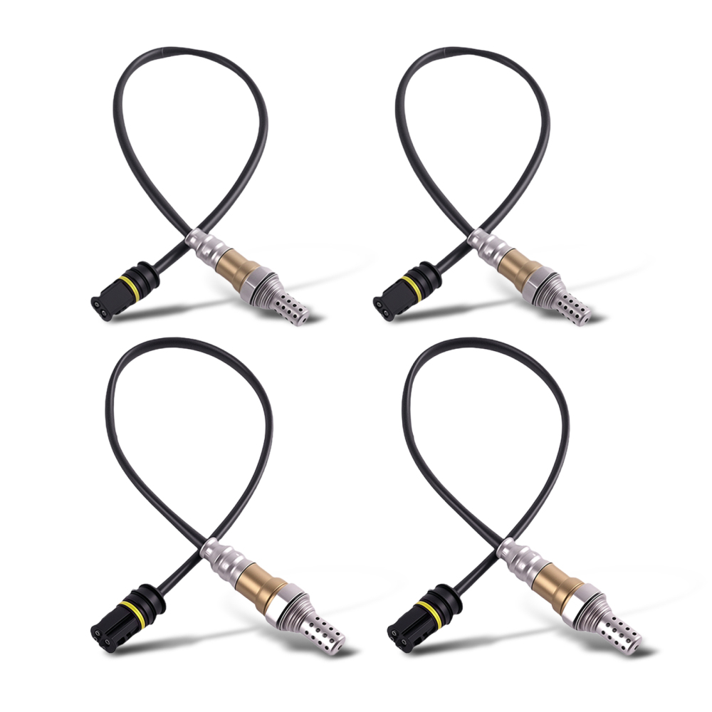 Set of 4 O2 Sensors Up+Down compatible for Mercedes CL55 AMG 5.5L V8 Supercharged 2003-2006