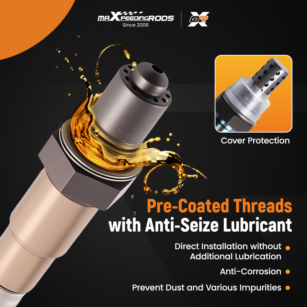 4X Up+Downstream Oxygen O2 Sensor compatible for Ford F-150 3.5L2015-2016 2344829