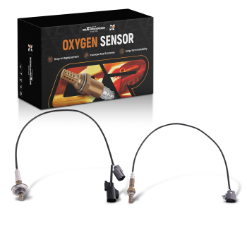Set of 2 Oxygen Sensors FrontRear compatible for Mazda CX-7 2.3L Turbocharged 234-4044