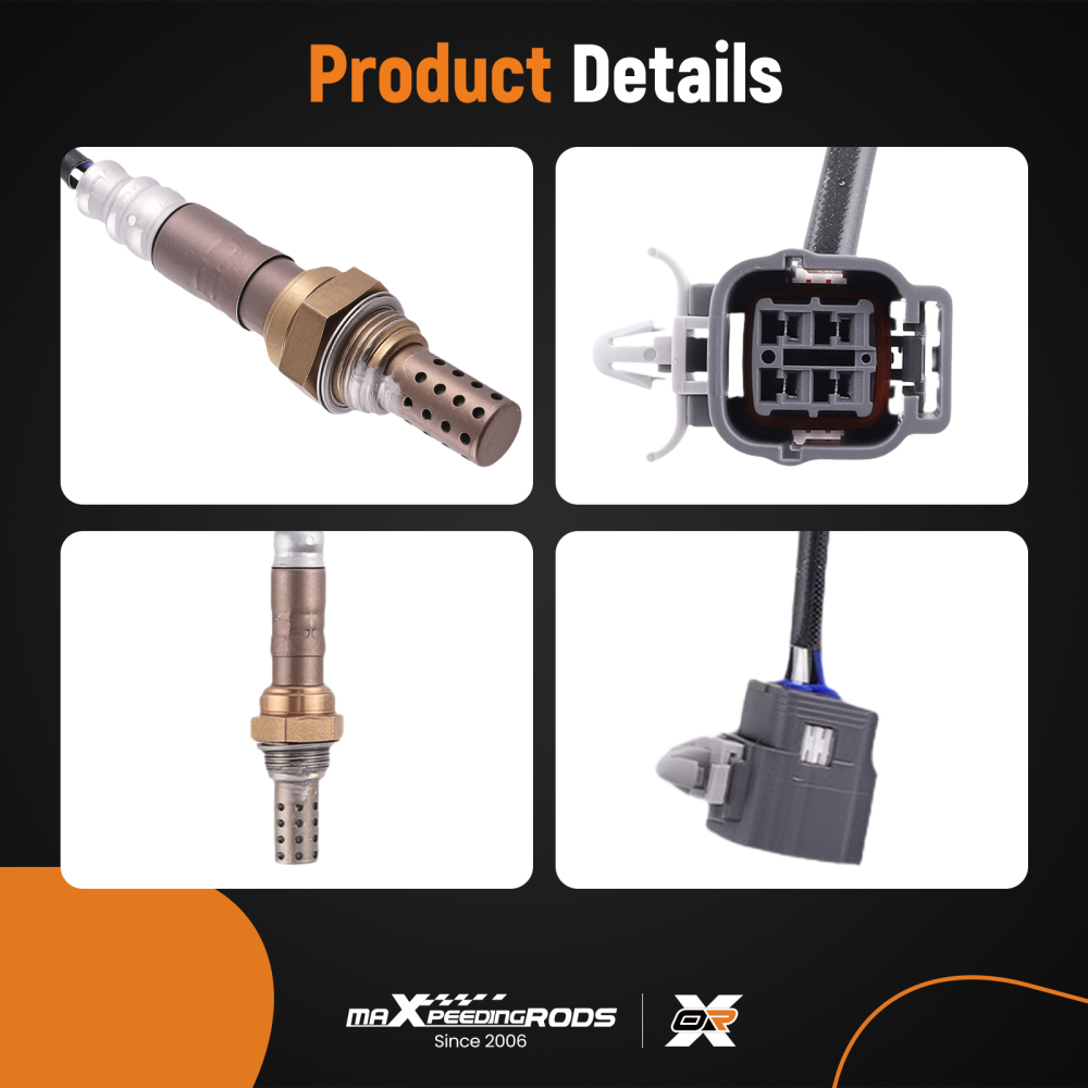 Set of 2 Oxygen Sensors FrontRear compatible for Mazda CX-7 2.3L Turbocharged 234-4044