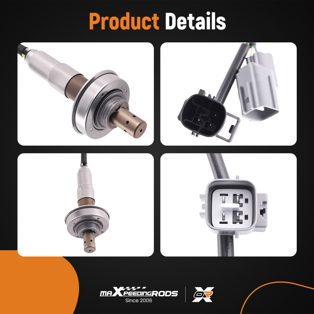 Set of 2 Oxygen Sensors FrontRear compatible for Mazda CX-7 2.3L Turbocharged 234-4044