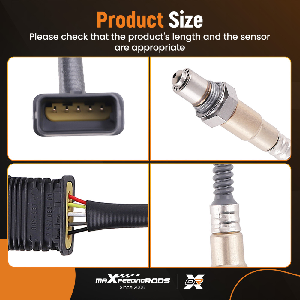Upstream Front Oxygen Sensor compatible for BMW 335i/435i 2014-2016 234-5048 11787596908
