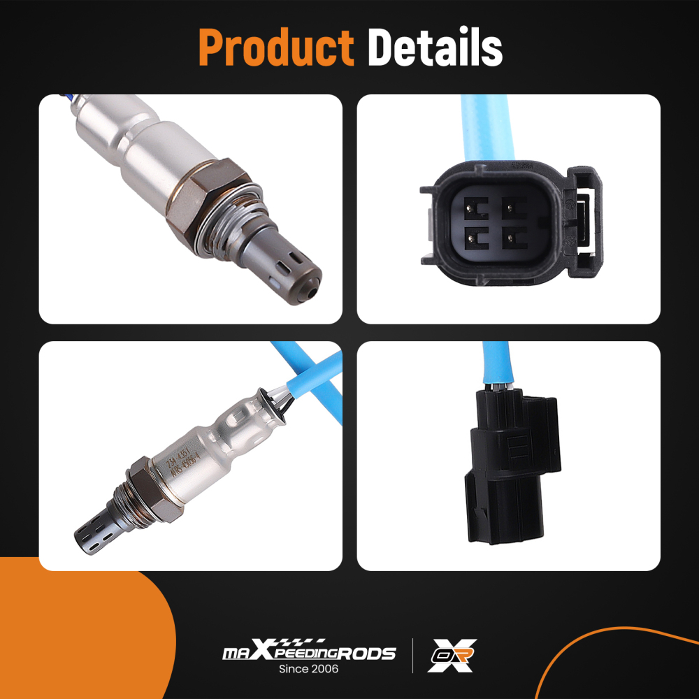 Set of 4 UpDownstream O2 Sensors compatible for Acura MDX RLX 3.5L 234-5056 234-4351