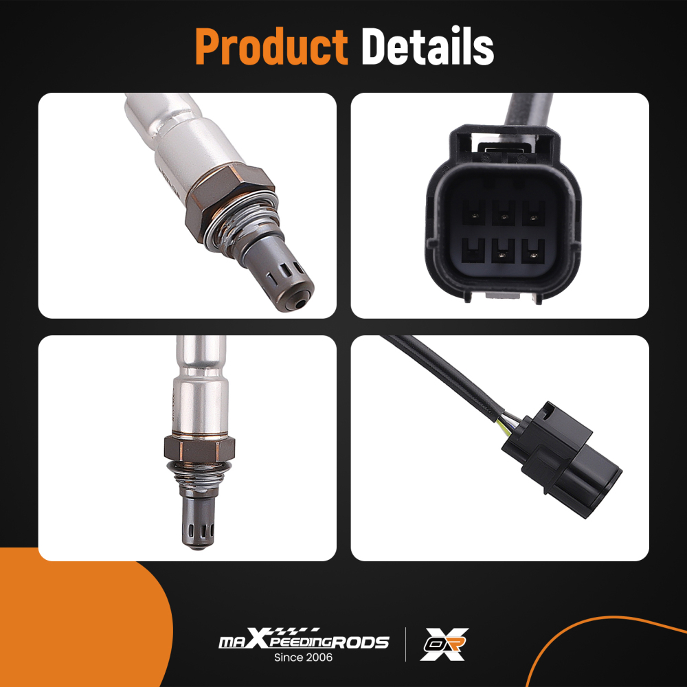 Set of 4 UpDownstream O2 Sensors compatible for Acura MDX RLX 3.5L 234-5056 234-4351