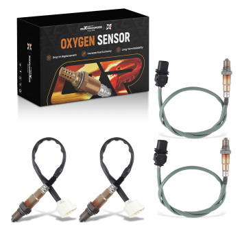4X Up+Downstream Oxygen O2 Sensor compatible for Mercedes-Benz C230C280 234-5091 234-4881