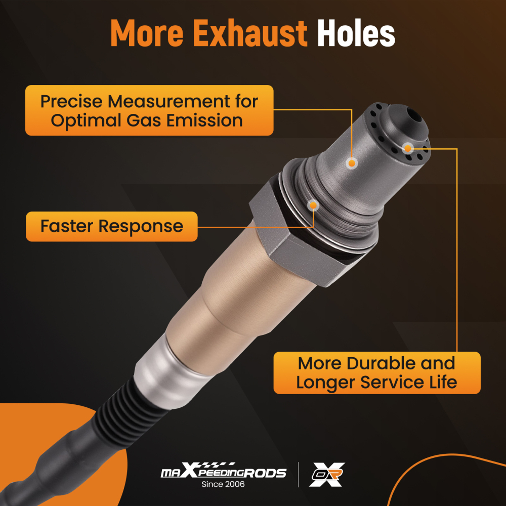 Set of 4 Oxygen O2 Sensors compatible for Ford F-150 2011-2014 Up Down 234-5107 234-5108