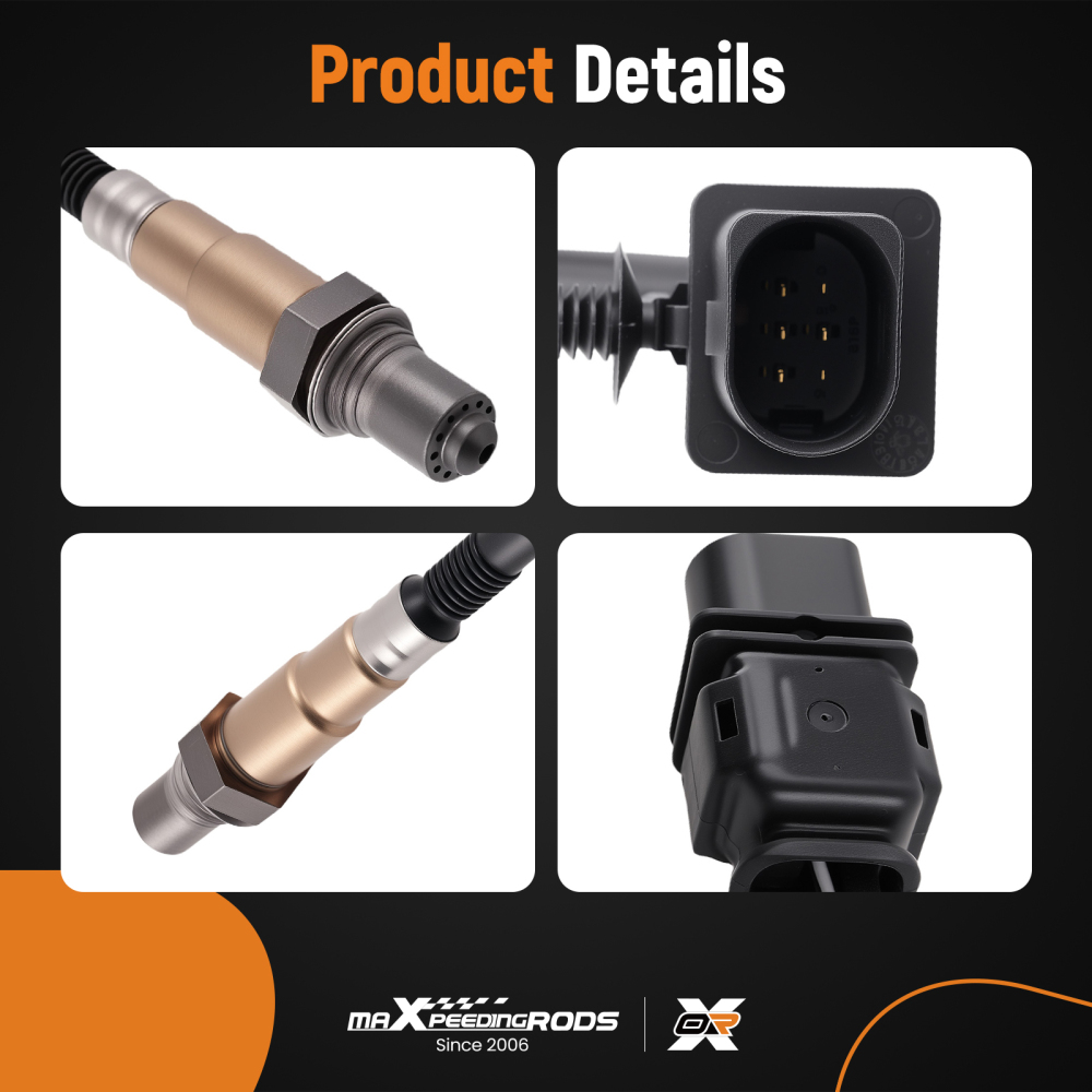 Set of 4 Oxygen O2 Sensors compatible for Ford F-150 2011-2014 Up Down 234-5107 234-5108