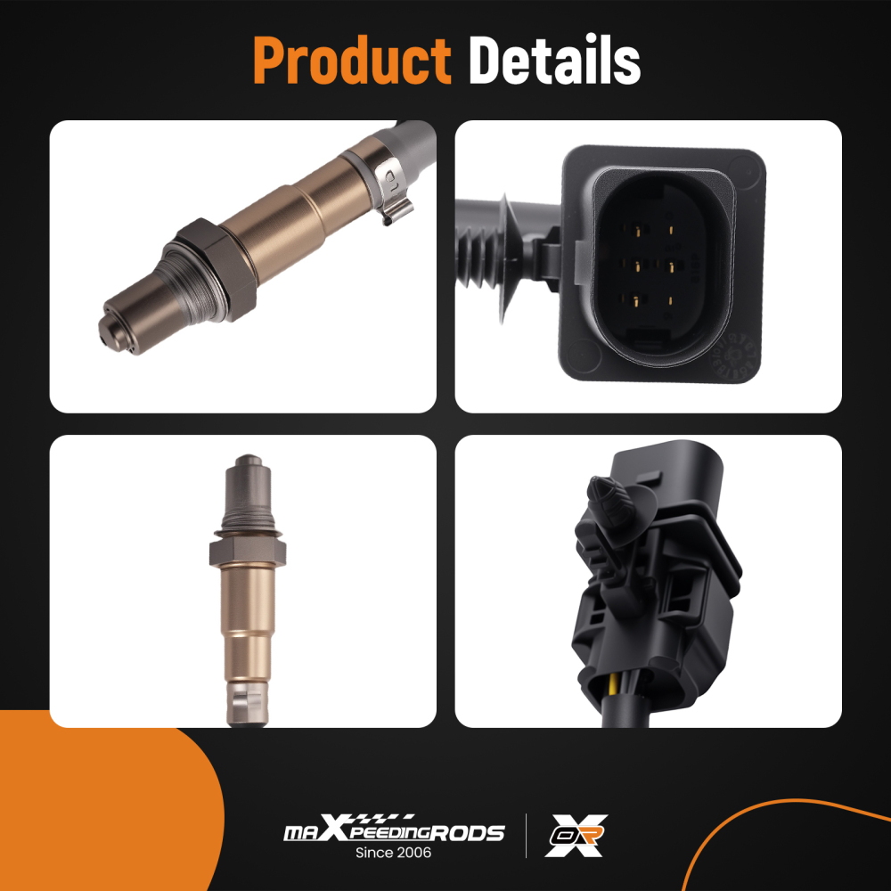 Set of 4 Oxygen O2 Sensors compatible for Ford F-150 2011-2014 Up Down 234-5107 234-5108