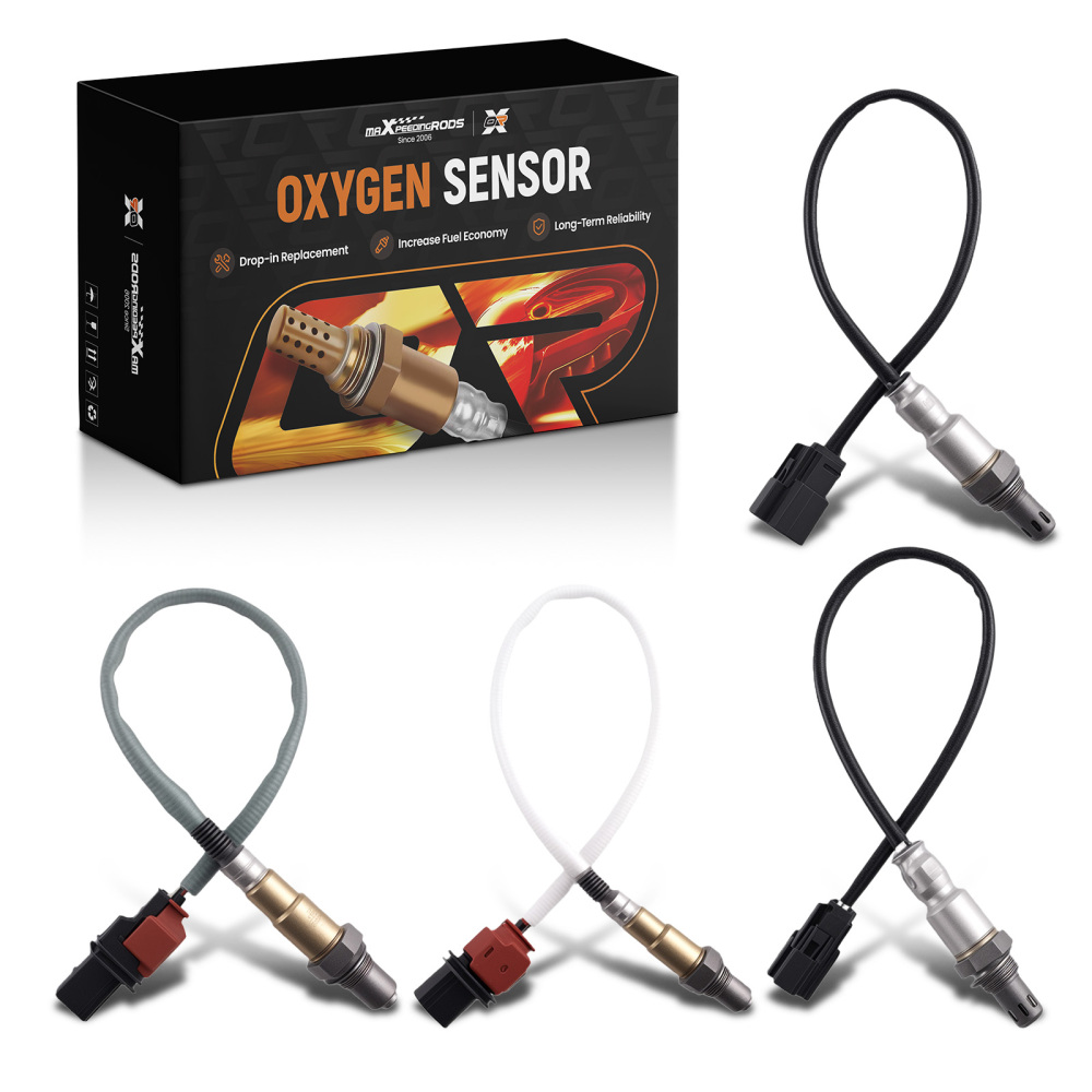 4Pcs UpDownstream Oxygen Sensor compatible for Ford F-150 2.7L V6 Turbocharged 2015-2017