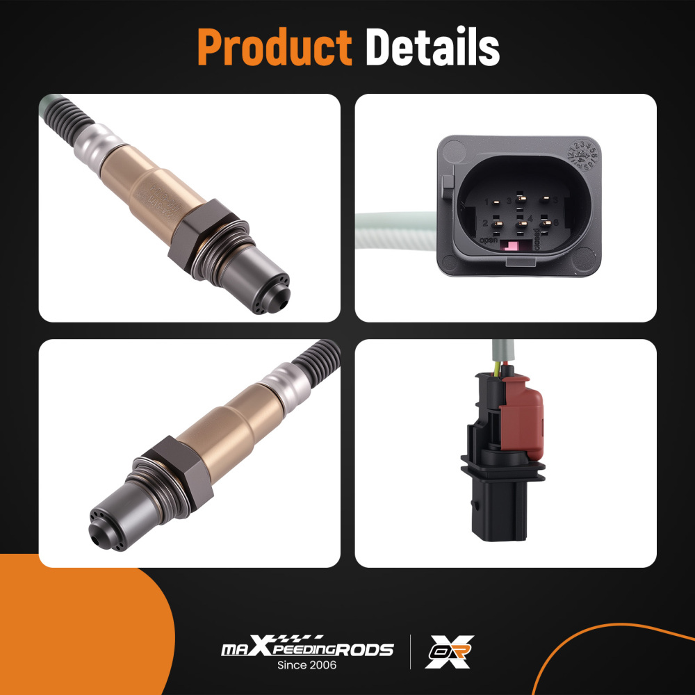 4Pcs UpDownstream Oxygen Sensor compatible for Ford F-150 2.7L V6 Turbocharged 2015-2017