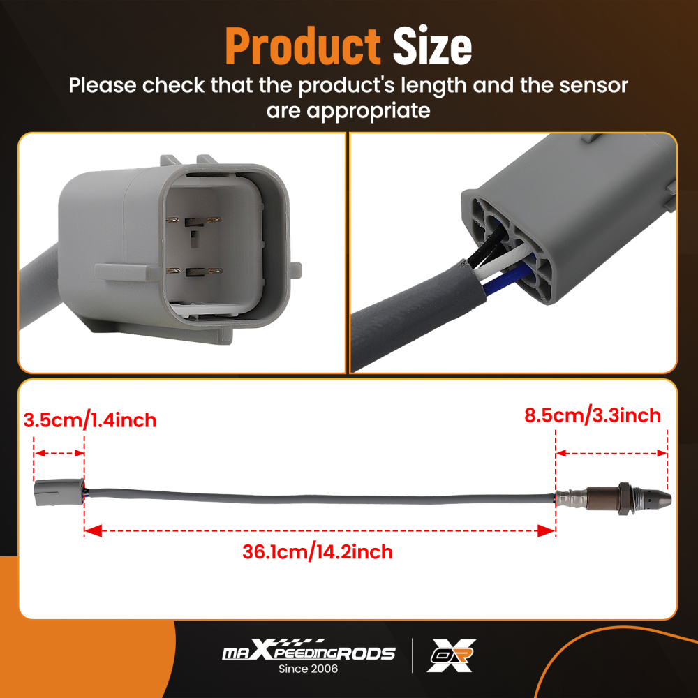New Upstream 02 Oxygen Sensor compatible for Nissan Pathfinder Rogue Titan Xterra 234-9038