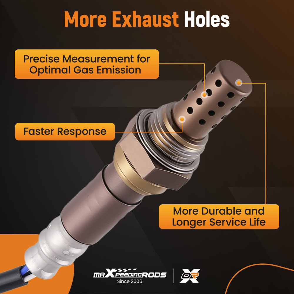 Set of 2 O2 Sensors UpDown compatible for Pontiac Vibe 1.8L 2005-2008 234-9052 234-4233