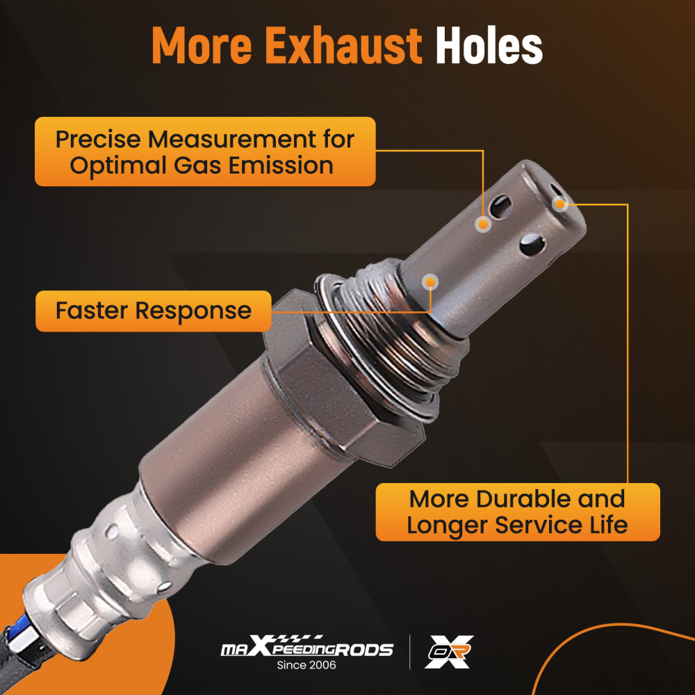 Set of 4 O2 Sensors Up Down compatible for Lexus LS460 4.6L V8 2007-2013 234-9052 234-9058