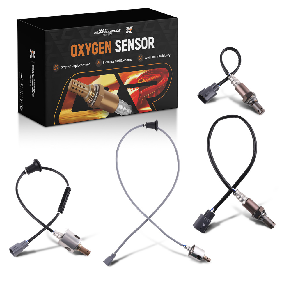 Set of 4 O2 Sensors UpDown compatible for Lexus IS250 2.5L V6 AWD 2006-2008 234-9058