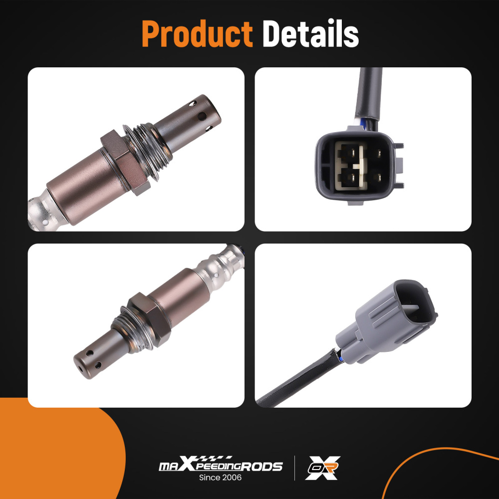 Set of 4 O2 Sensors UpDown compatible for Lexus IS250 2.5L V6 AWD 2006-2008 234-9058