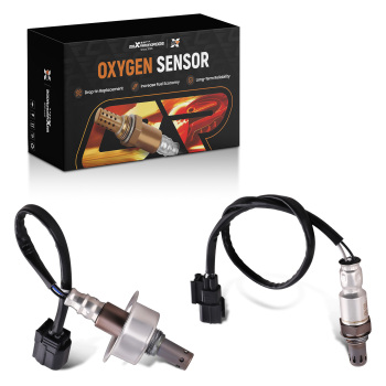 2Pcs 02 Oxygen O2 Sensor Upstream + Downstream compatible for Honda Civic 1.8L2007-2011