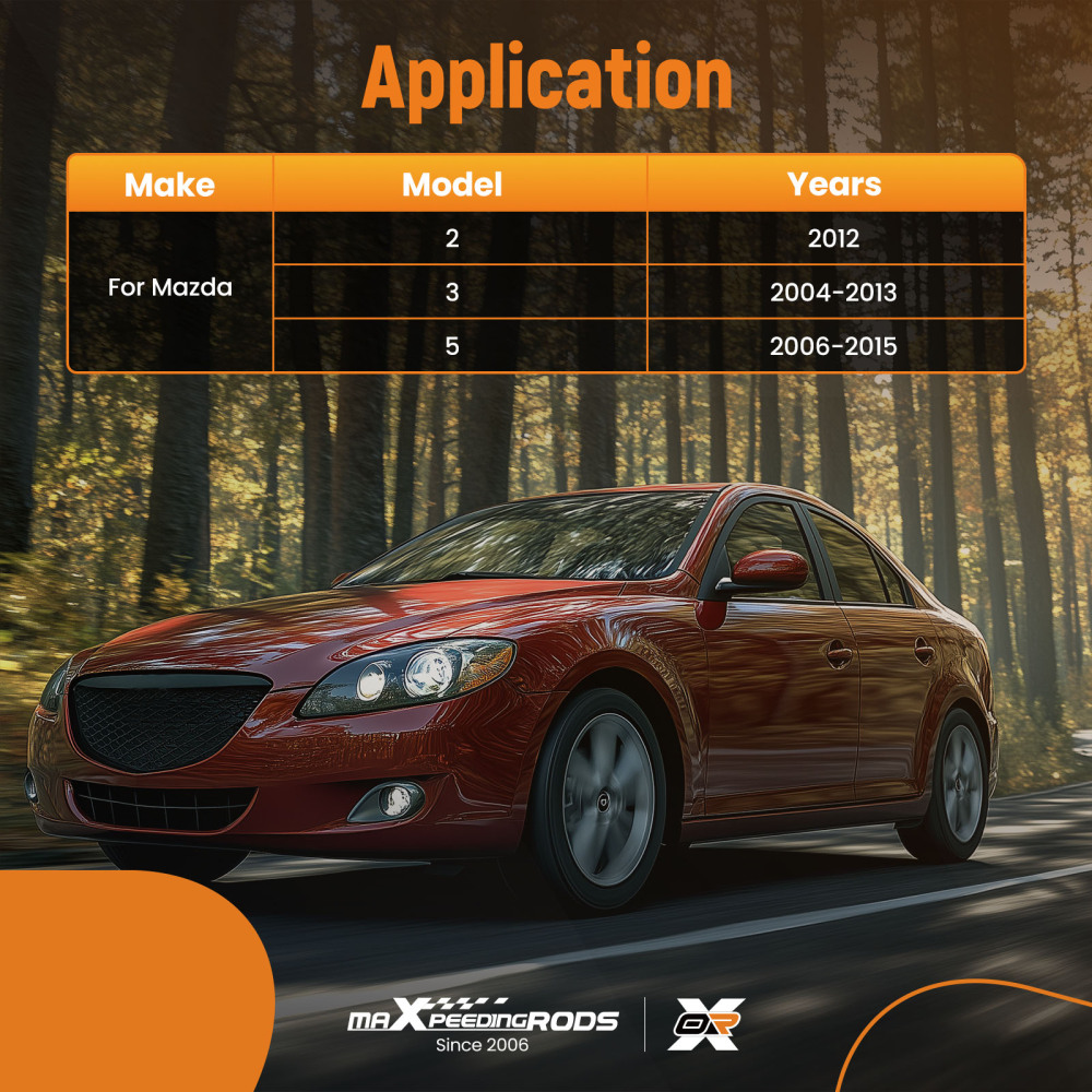 2PCS Sensore ABS Anteriore compatibile per Mazda 2 3 5 compatibile per FORD MONDEOJAGUAR X-TYPE 0986594607