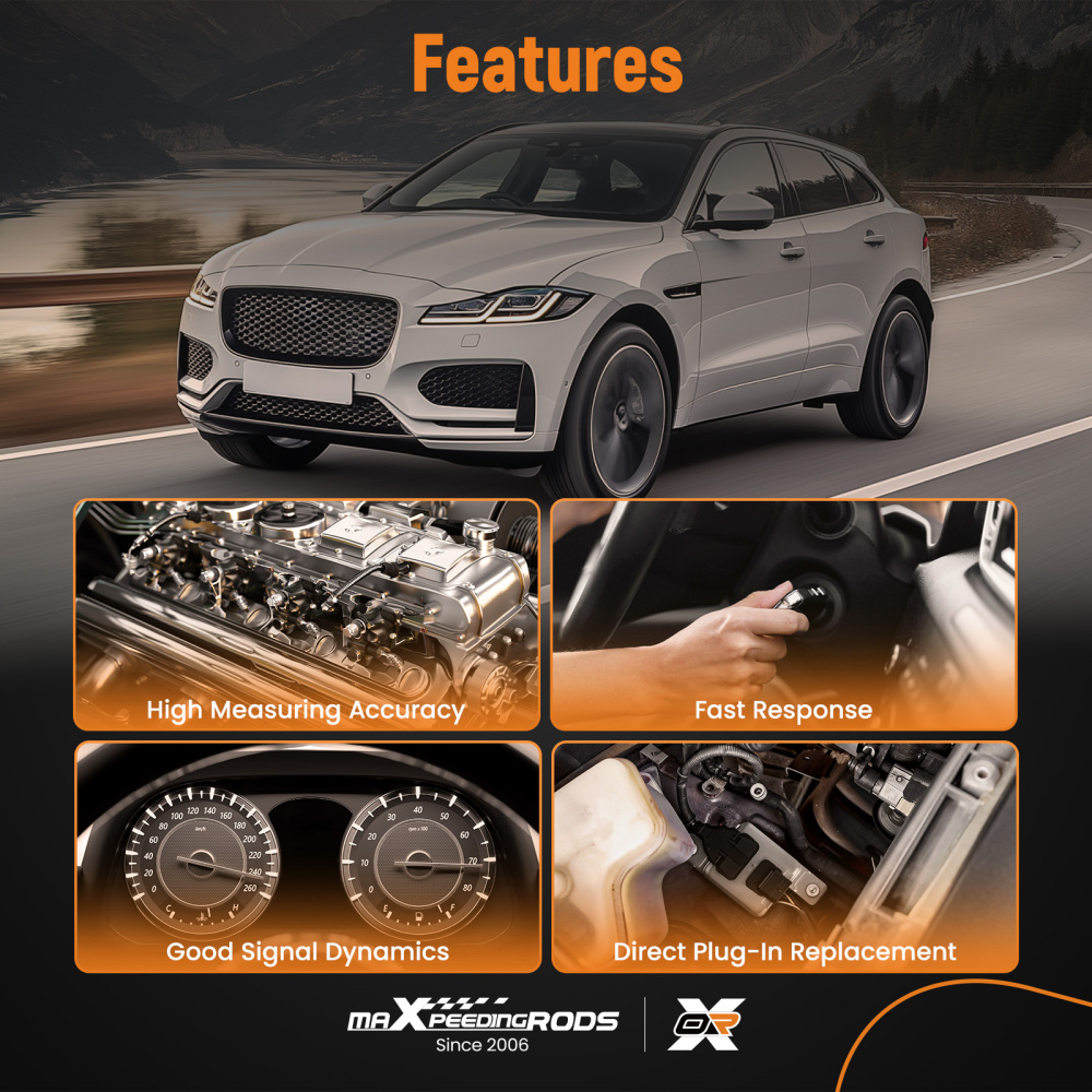 Nox Sensor compatible for Jaguar F-pace Xe Xf 2.0 2015-onwards 0281006970
